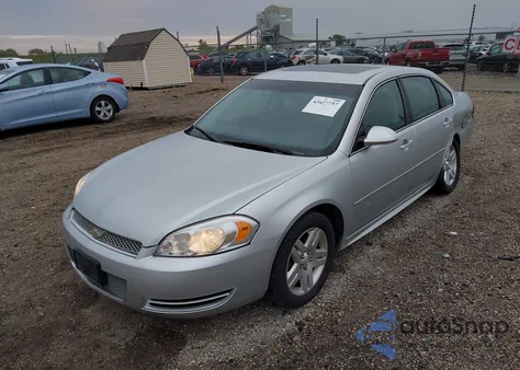 2013 Chevrolet Impala Lt z USA, uszkodzony, nr VIN 2G1WG5E31D1124075